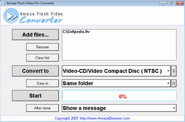 Amaze Flv Converter