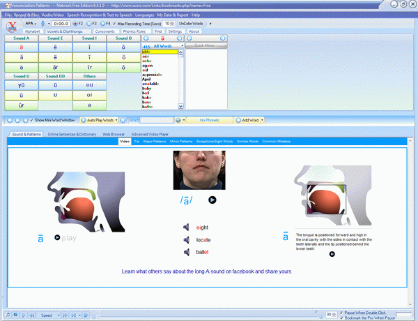 Pronunciation Patterns Network Free Edition