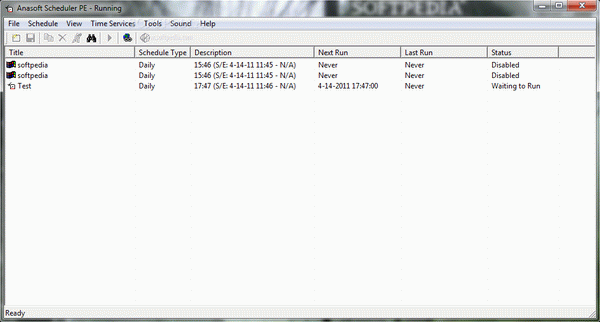 Anasoft Scheduler PE