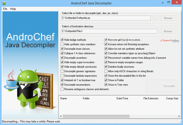 AndroChef Java Decompiler