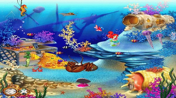 Animated Aquaworld Screensaver