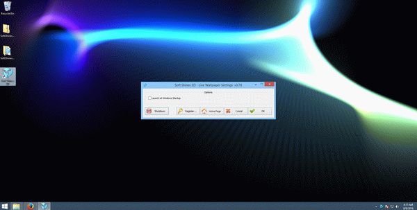 Soft Shines 3D Screensaver