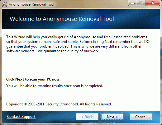 Anonymouse Removal Tool