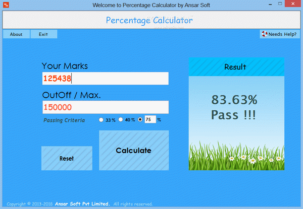 Percentage Calculator