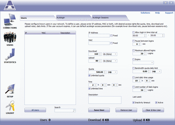 Antamedia Bandwidth Manager