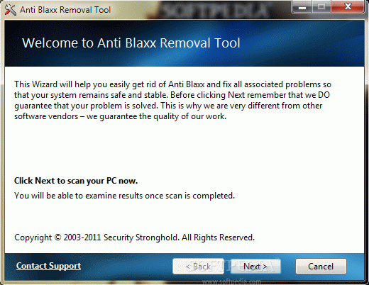 Anti Blaxx Removal Tool