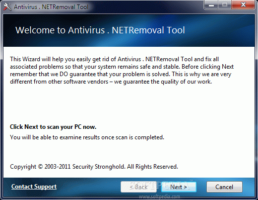 Antivirus .NETRemoval Tool