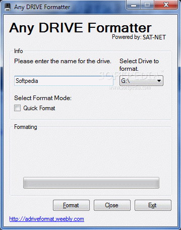 Any DRIVE Formatter