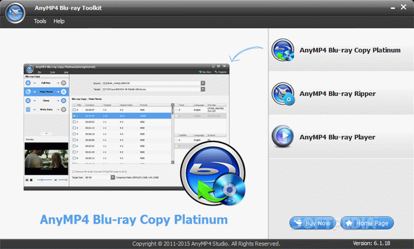 AnyMP4 Blu-ray Toolkit