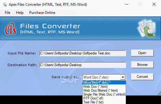 Apex Files Converter