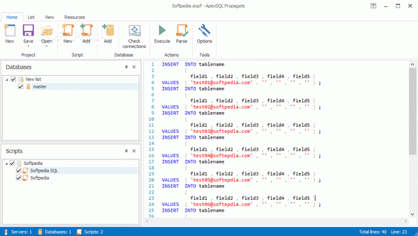 ApexSQL Propagate