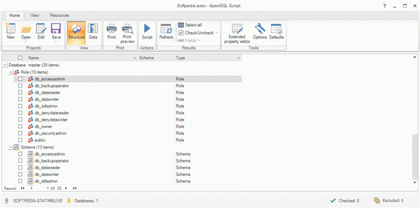ApexSQL Script