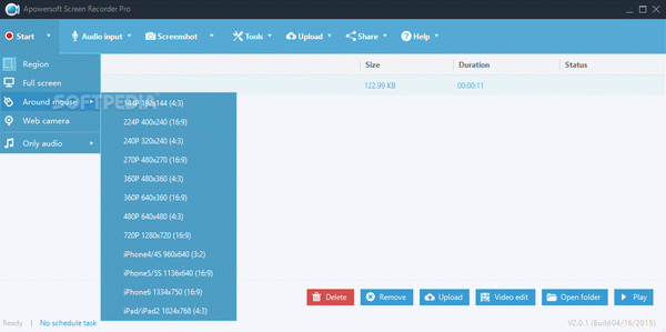 Apowersoft Screen Recorder Pro