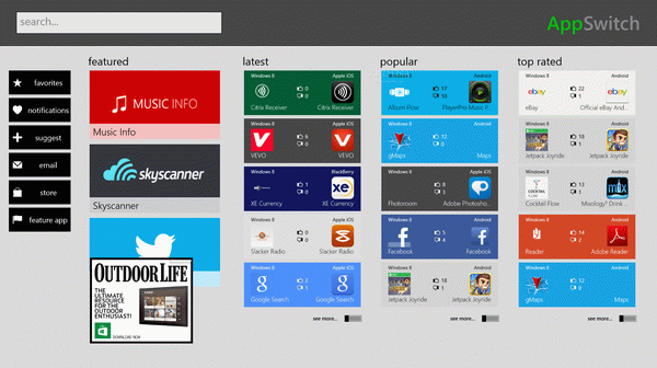 AppSwitch for Windows 8