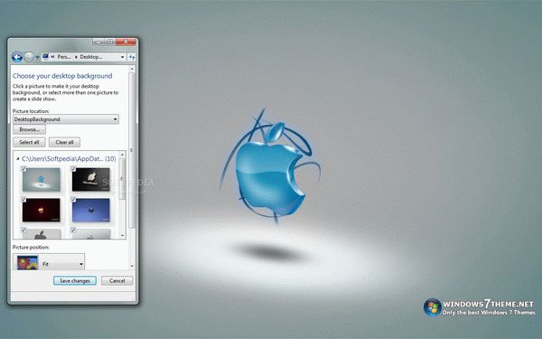 Apple 3D Windows 7 Theme