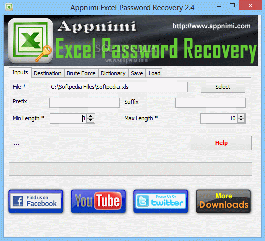 Appnimi Excel Password Recovery