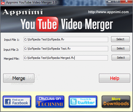 Appnimi YouTube Video Merger