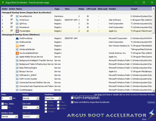 Argus Boot Accelerator