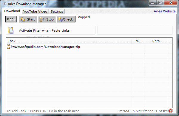 Arles Download Manager