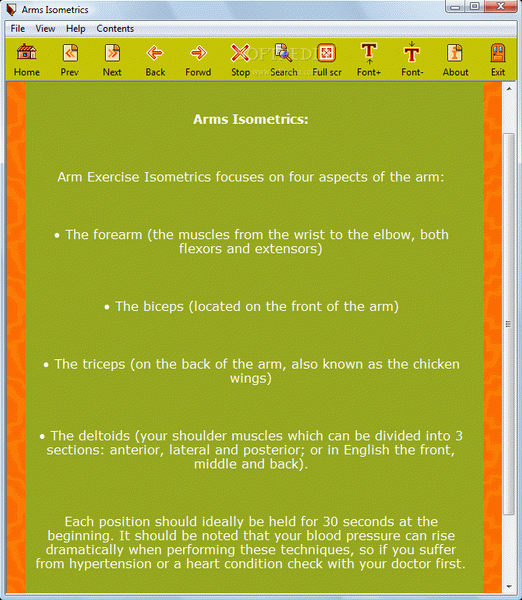 Arms Isometrics