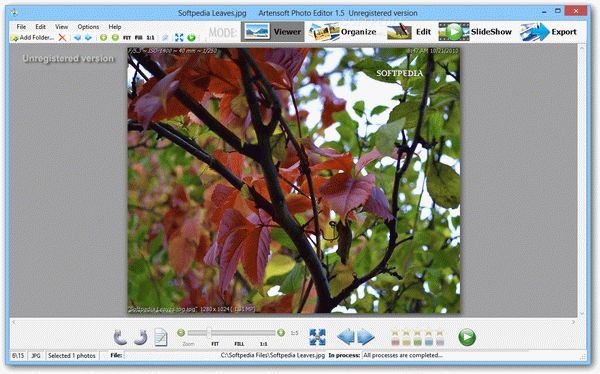 Artensoft Photo Editor