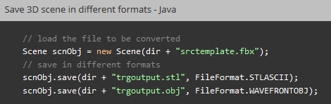 Aspose 3D for Java