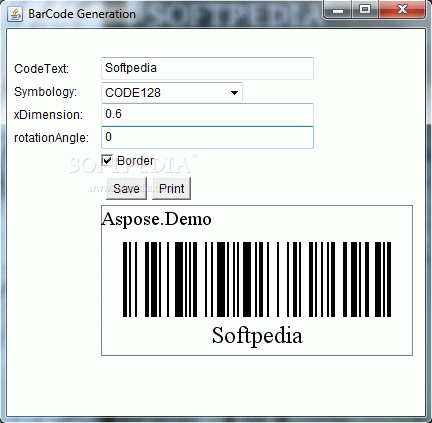 Aspose.BarCode for Java