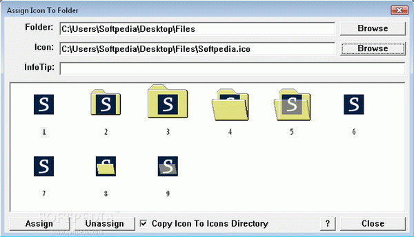Assign Icon to Folder