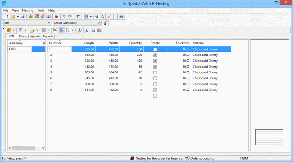 Astra R-Nesting