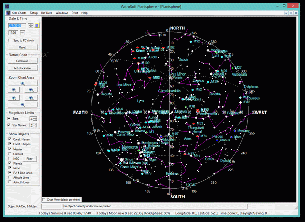 AstroSoft Planisphere