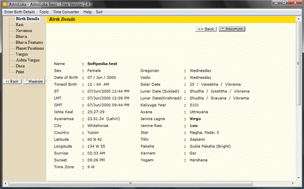 Astroloka Basic