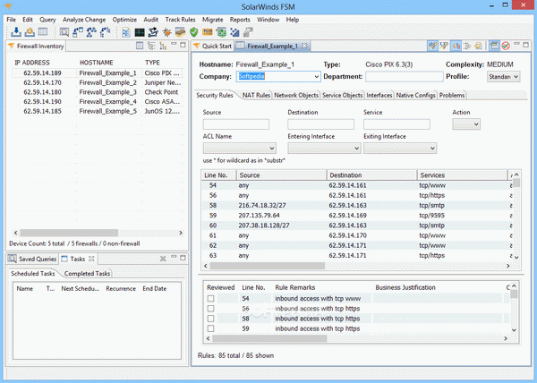 SolarWinds FSM (formerly Athena FirePac)