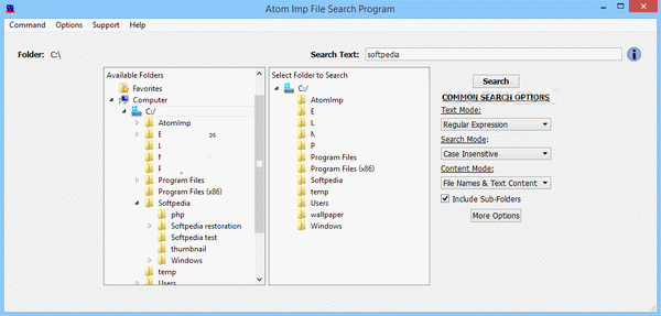 Atom Imp File Search