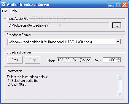 Audio Broadcast Server