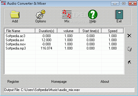 Audio Converter & Mixer