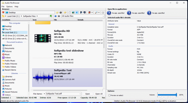 Audio File Browser