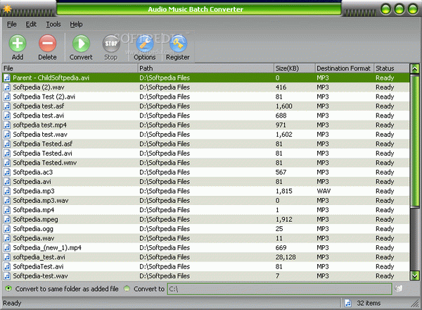 Audio Music Batch Converter