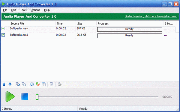 Audio Player and Converter