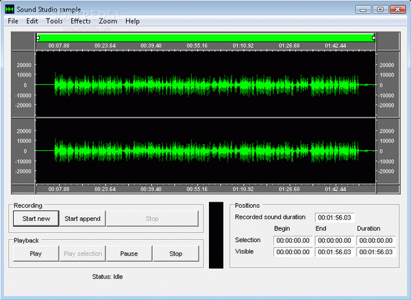 Audio Sound Studio for .NET