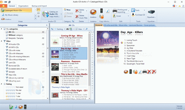 Audio-CD-Archiv