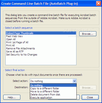 AutoBatch Plug-in for Adobe Acrobat