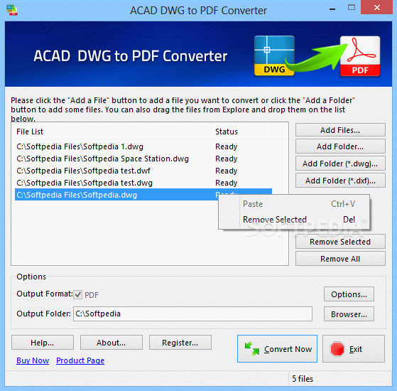 ACAD DWG to PDF Converter