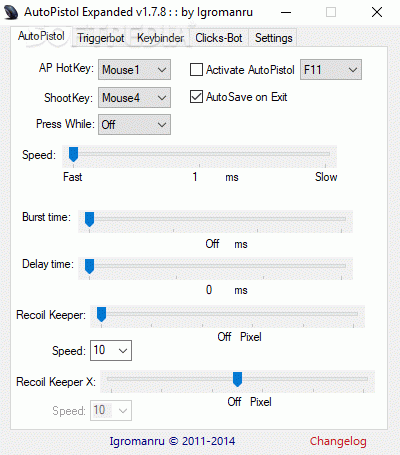 AutoPistol Expanded