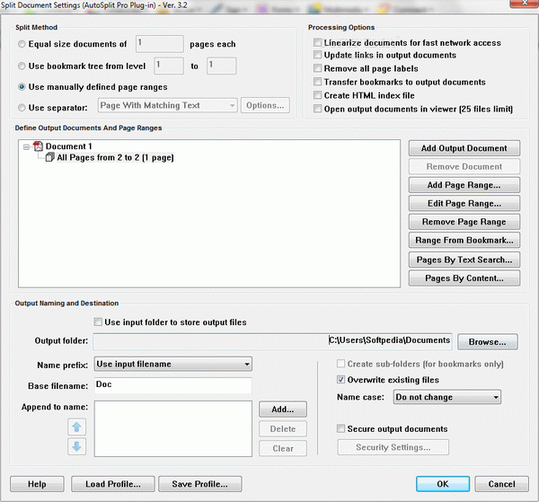 AutoSplit Pro Plug-in for Adobe Acrobat