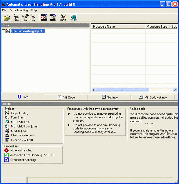 Automatic Error Handling Pro