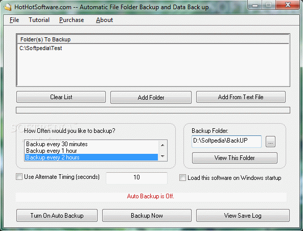 Automatic File Folder Backup and Data Back up