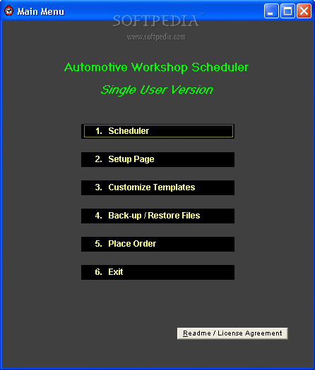 Automotive Workshop Scheduler