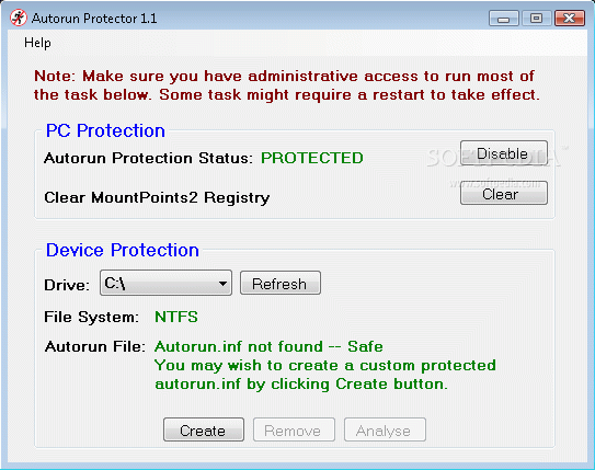 Autorun Protector