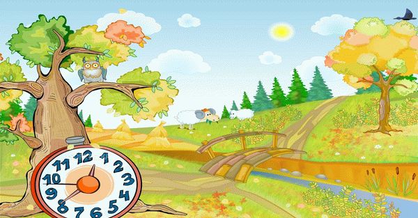 Autumn Clock Screensaver