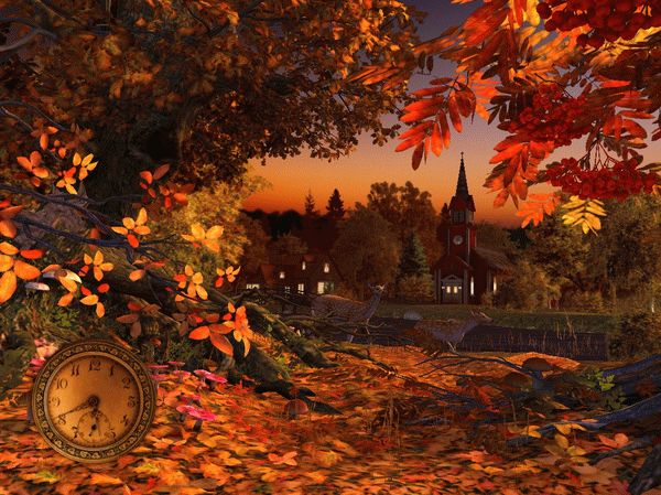 Autumn Wonderland 3D Screensaver